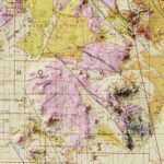 San Bernardino 1967 :Shaded relief map – flat print (not a 3D raised map)