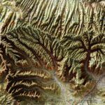 Grand Junction Mp 1962 :Shaded relief map – flat print (not a 3D raised map)