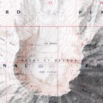 Mount Saint Helens Map 1983 :Shaded relief map – flat print (not a 3D raised map)