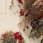 British Isles Map 1901, Geology :Shaded relief map – flat print (not a 3D raised map)
