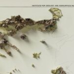 Greece Map 1965 :Shaded relief map – flat print (not a 3D raised map)