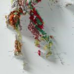 Indonesia Geological Map 1965 :Shaded relief map – flat print (not a 3D raised map)