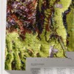 New Mexico Geologic Map 1965 :Shaded relief map – flat print (not a 3D raised map)