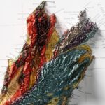 New Zealand South Island Geological Map 1947 :Shaded relief map – flat print (not a 3D raised map)