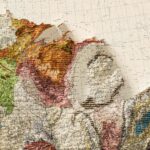 USA Map 1932, Geology :Shaded relief map – flat print (not a 3D raised map)