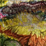 Utah Geologic Map 1980 :Shaded relief map – flat print (not a 3D raised map)