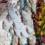 Utah Geologic Map 1980 :Shaded relief map – flat print (not a 3D raised map)