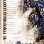 England And Wales Map, Geology :Shaded relief map – flat print (not a 3D raised map)