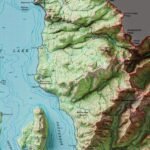 Yellowstone Topographic Map 1961 :Shaded relief map – flat print (not a 3D raised map)