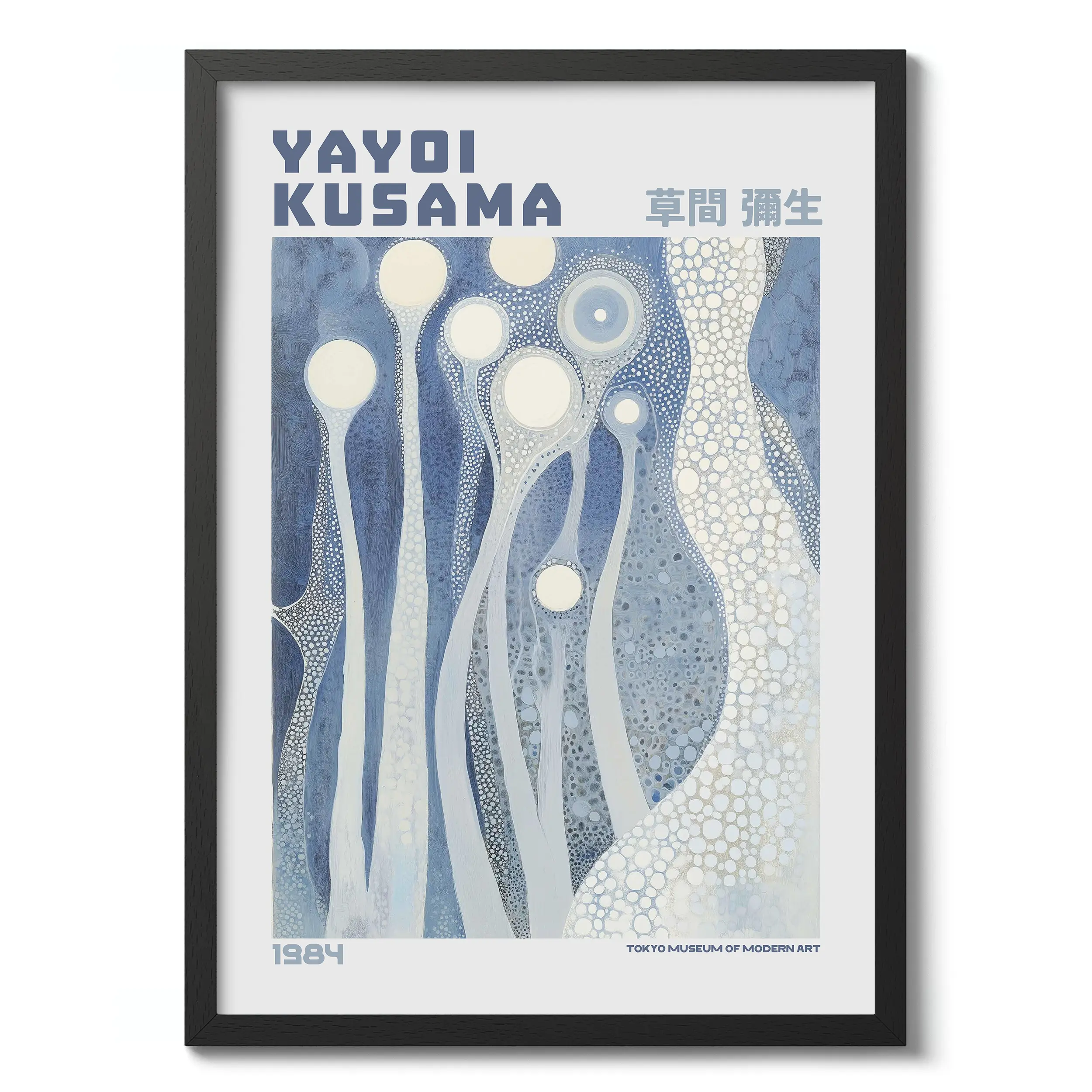 Blue Circles :Yayoi Kusama