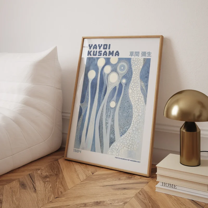 Blue Circles :Yayoi Kusama