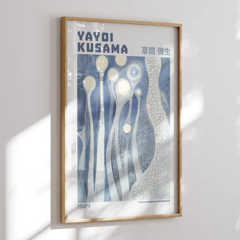 Blue Circles :Yayoi Kusama
