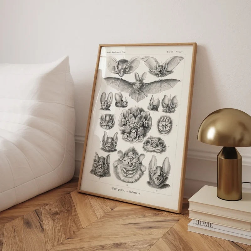 Chiroptera :Ernst Haeckel