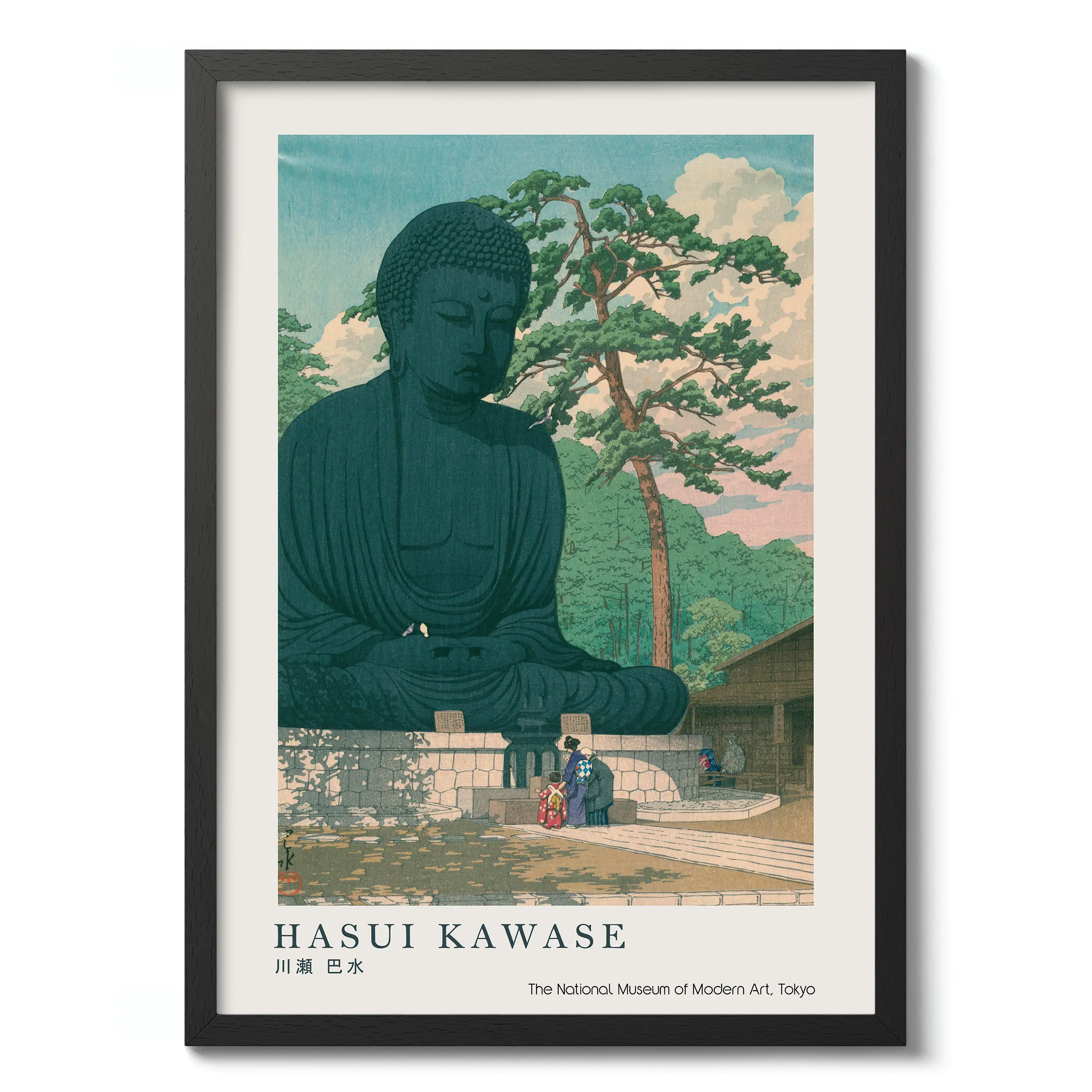 Great Buddha at Kamakura :Hasui Kawase