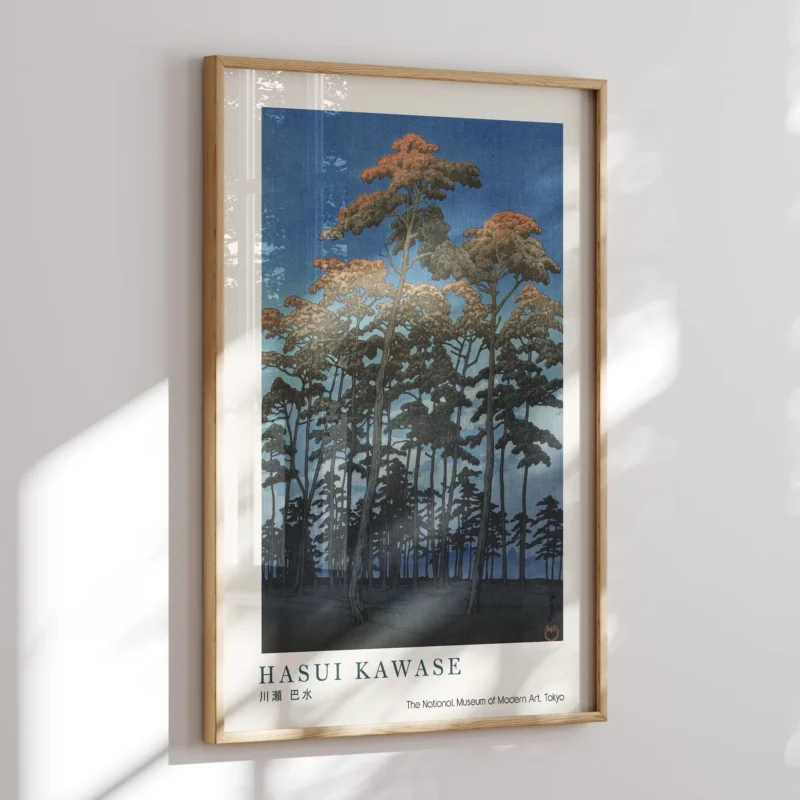 Hikawa Park, Omiya :Hasui Kawase
