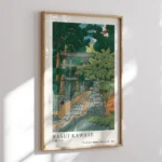Kumagai Dairaidou Shrine :Hasui Kawase