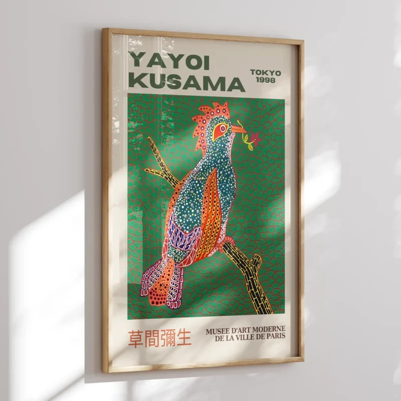 Blue Bird :Yayoi Kusama