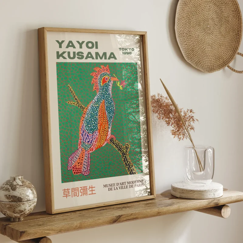 Blue Bird :Yayoi Kusama