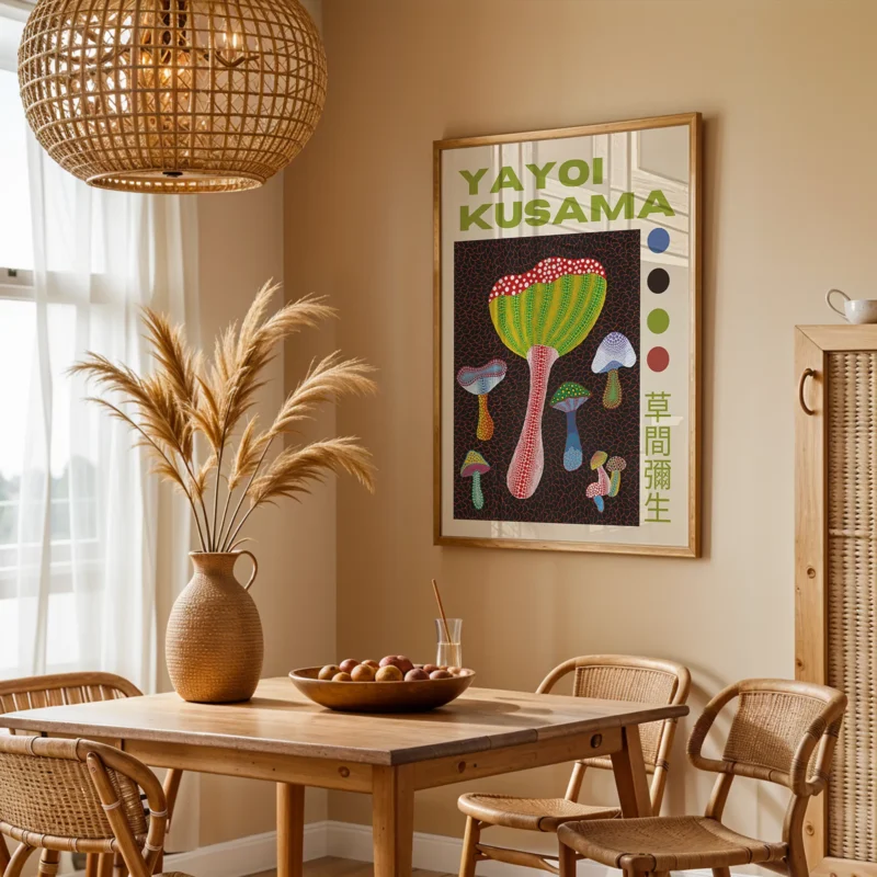 Mushrooms :Yayoi Kusama