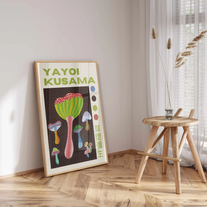Mushrooms :Yayoi Kusama