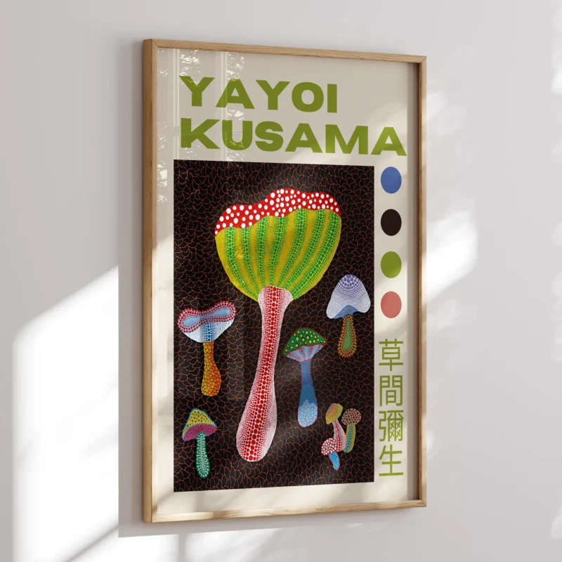 Mushrooms :Yayoi Kusama