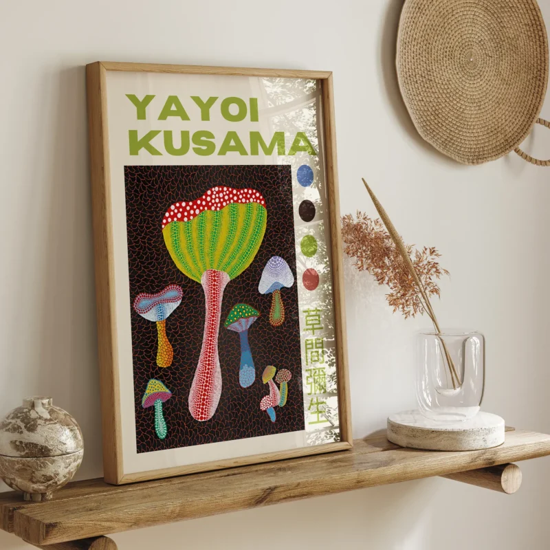 Mushrooms :Yayoi Kusama