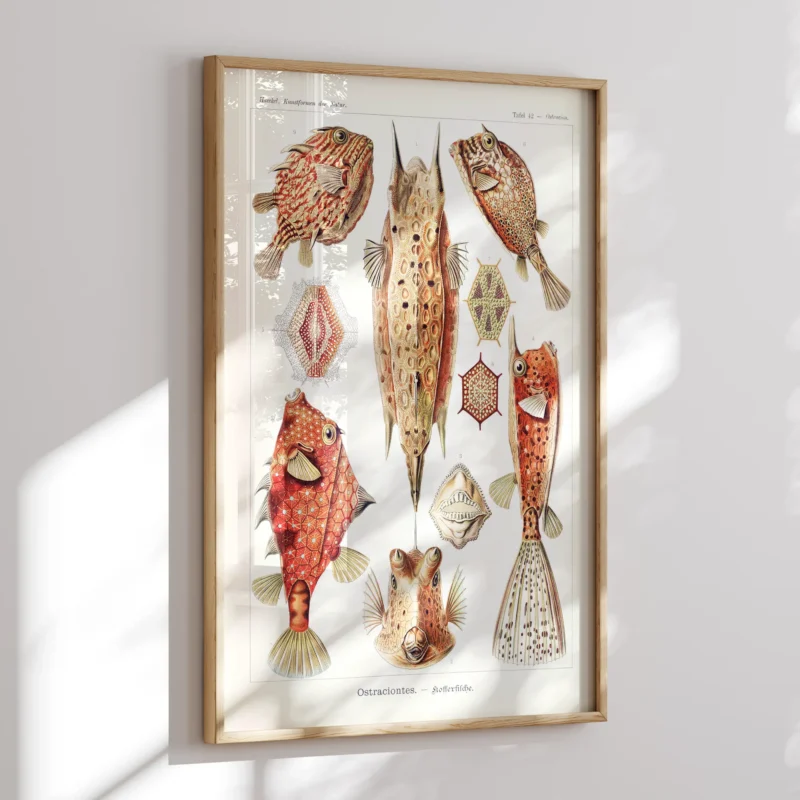 Ostraciontes :Ernst Haeckel