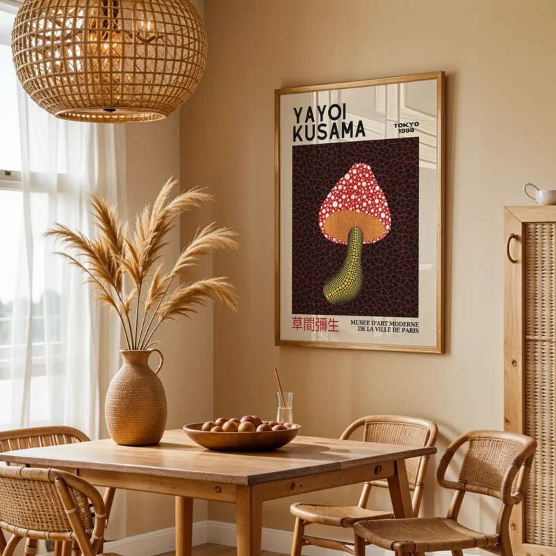 Mushroom :Yayoi Kusama