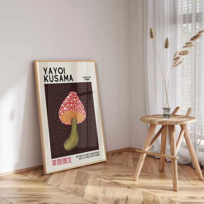 Mushroom :Yayoi Kusama