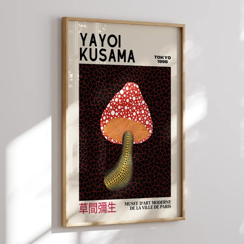 Mushroom :Yayoi Kusama