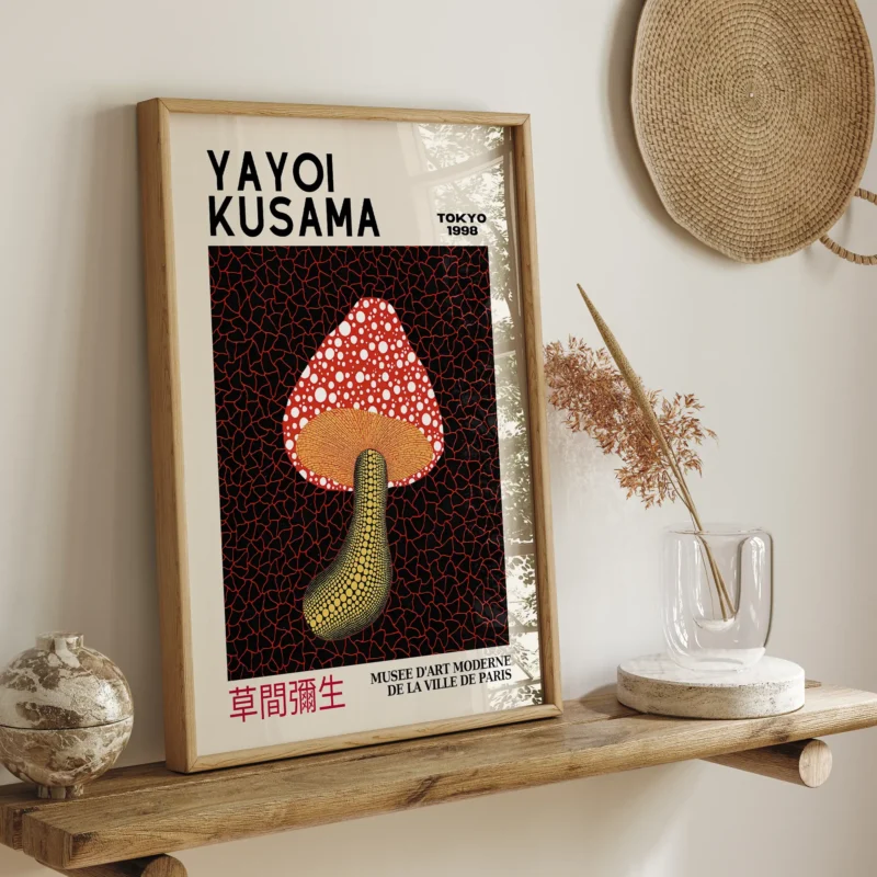 Mushroom :Yayoi Kusama