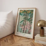 Spring in Arashiyama :Hasui Kawase