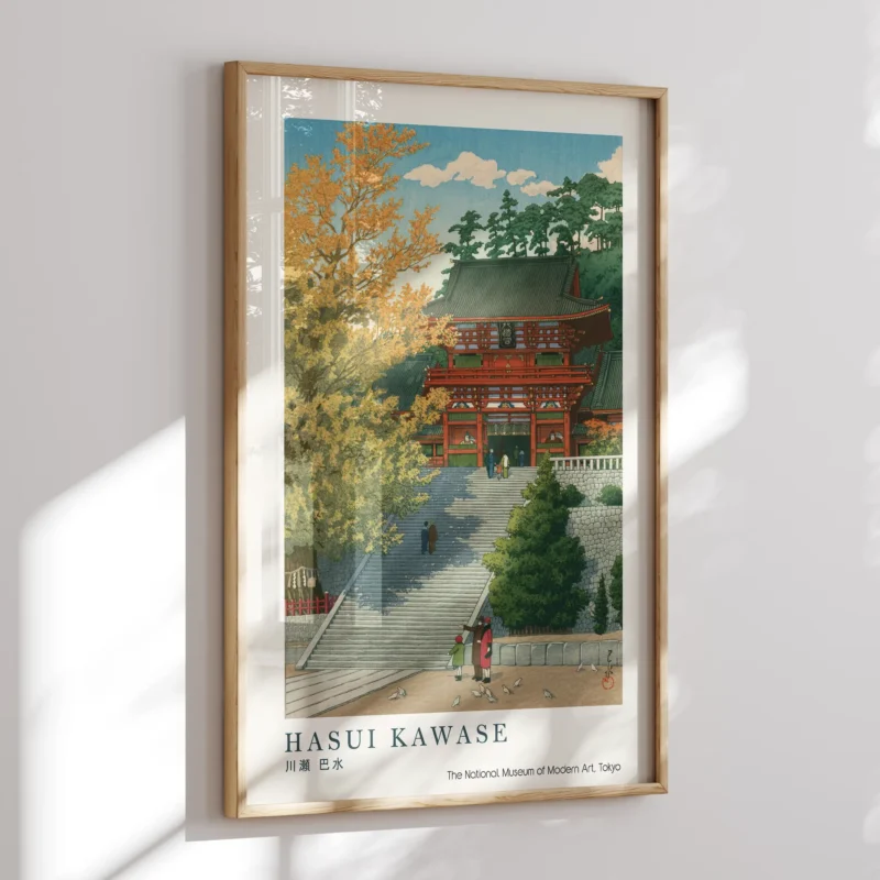 Tsuruoka Hachimangu :Hasui Kawase