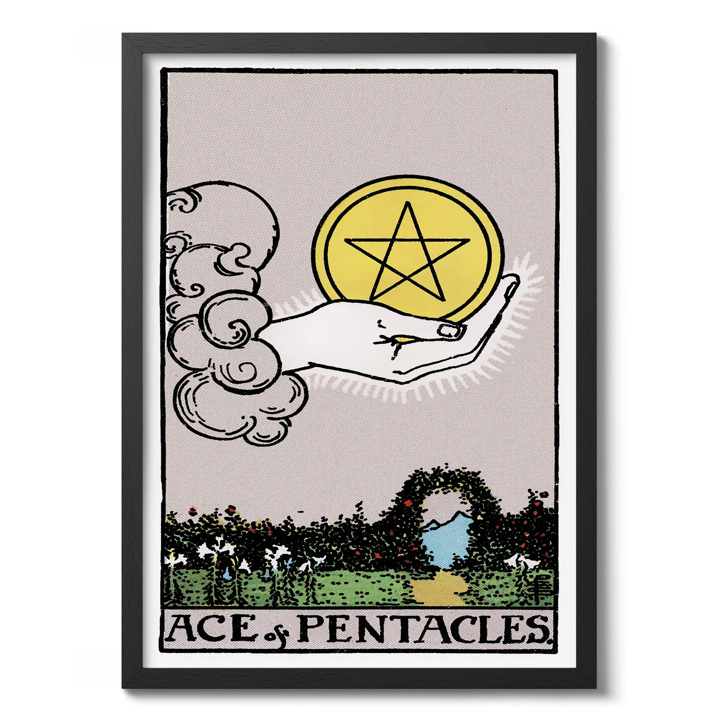 Ace of Pentacles :Tarot Card