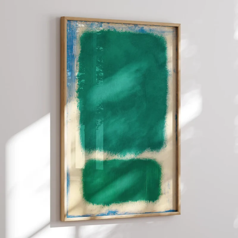 Blue, Beige And Green 1964 :Mark Rothko