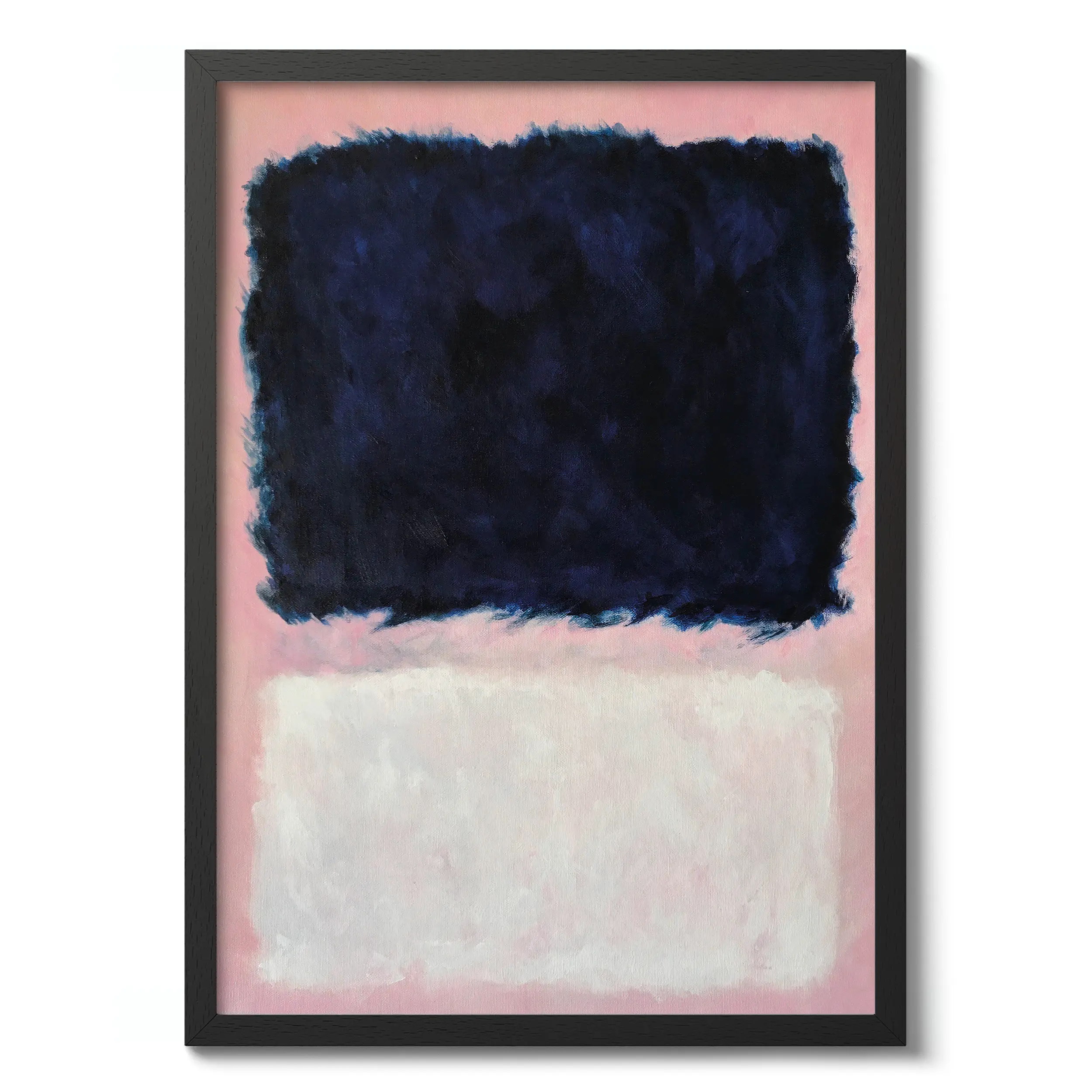 Blue And White Over Pink :Mark Rothko