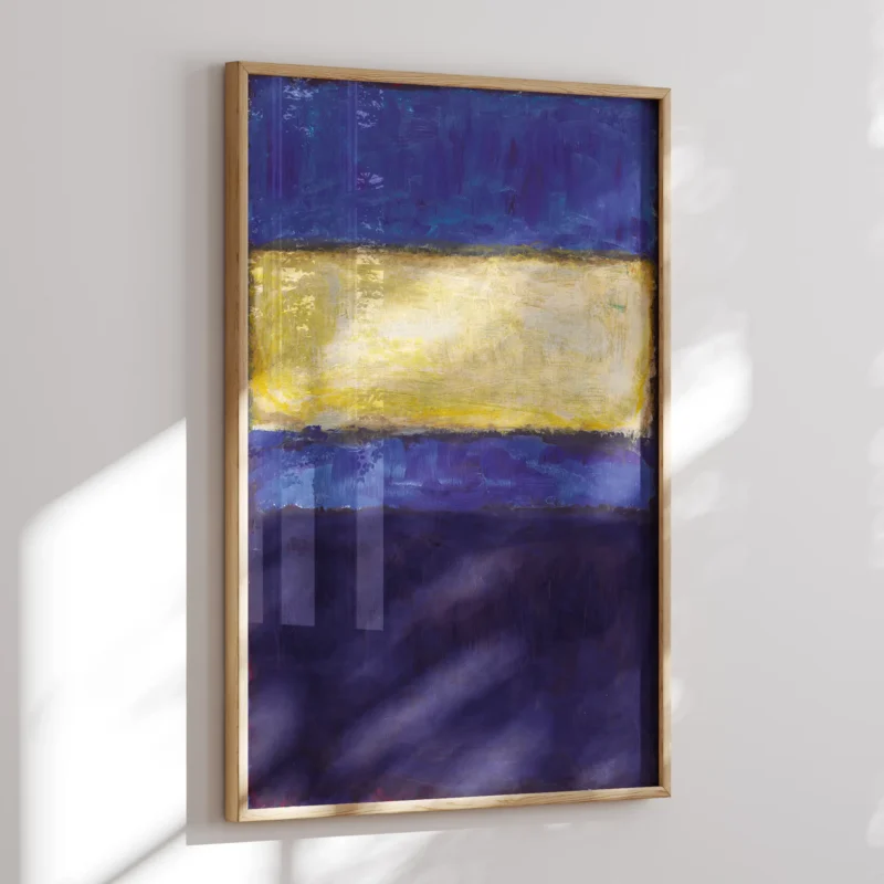 Blue and Yellow :Mark Rothko