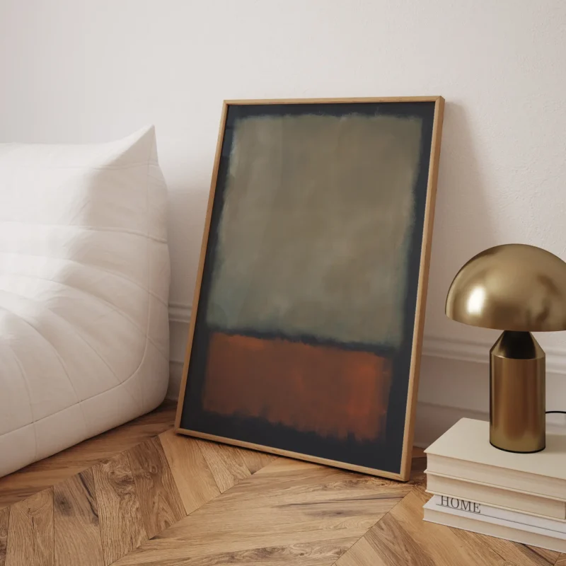 Earth And grey :Mark Rothko