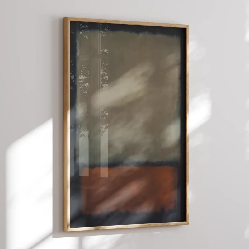 Earth And grey :Mark Rothko