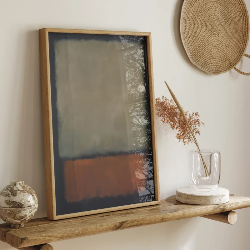 Earth And grey :Mark Rothko