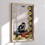 Eight of Pentacles :Tarot Card
