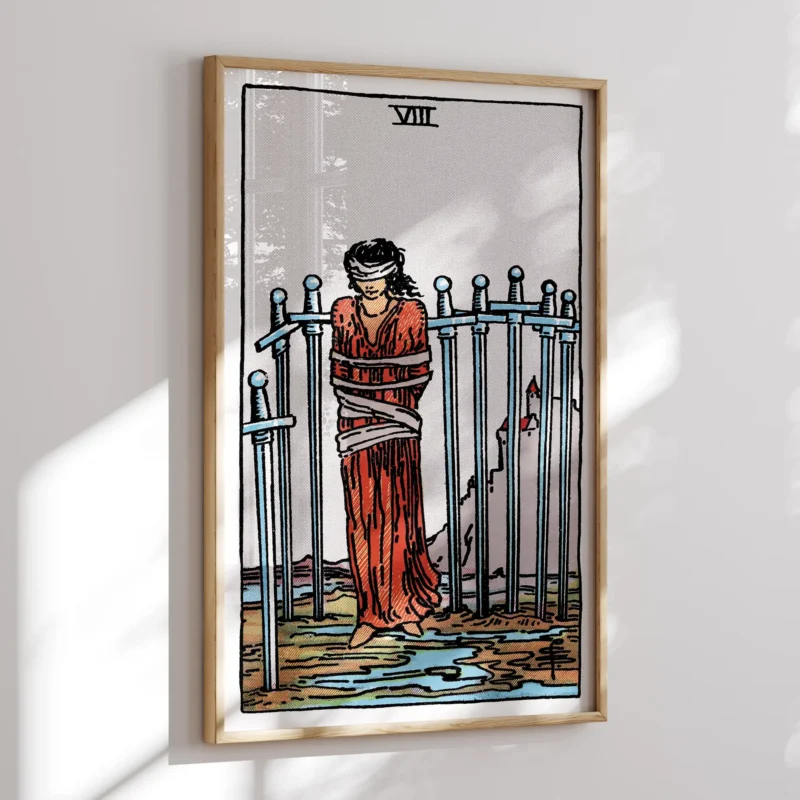 Eight of Swords :Tarot Card