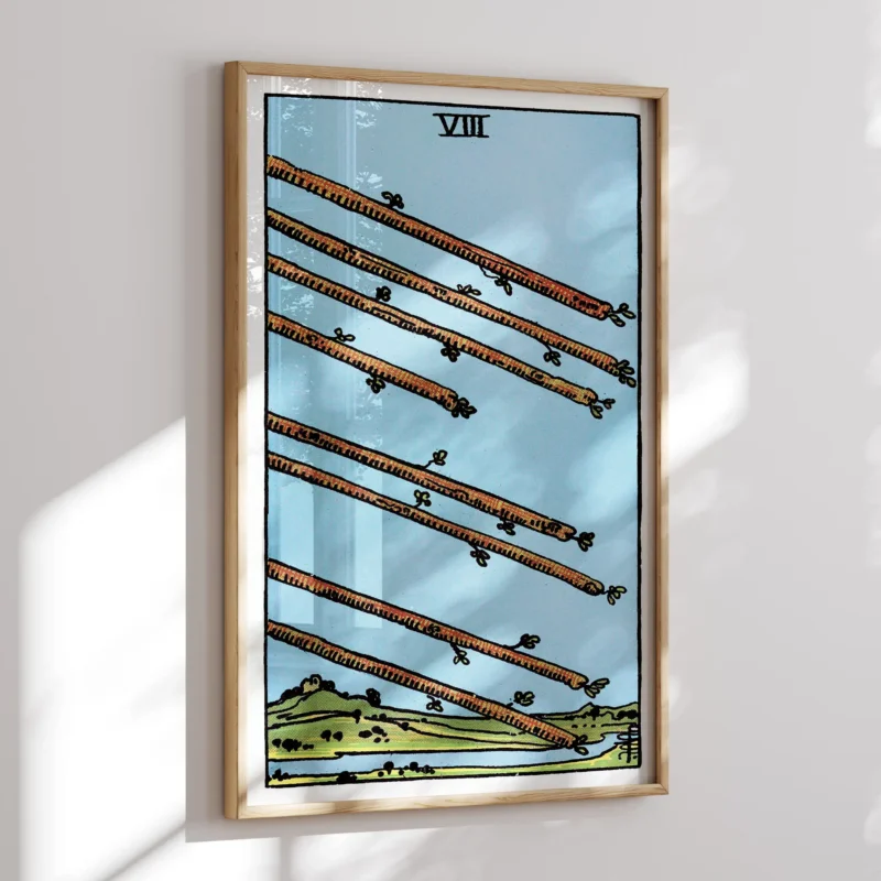 Eight of Wands :Tarot Card