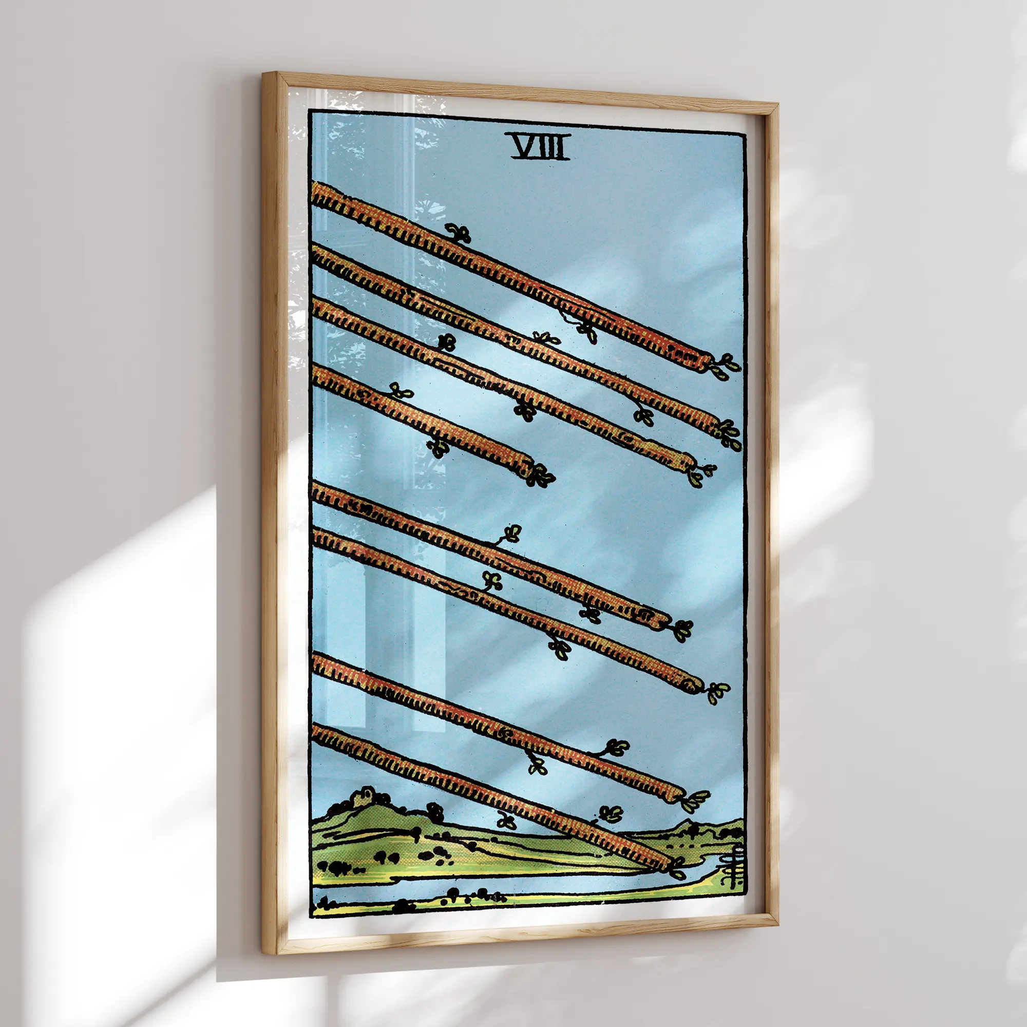 Eight of Wands :Tarot Card