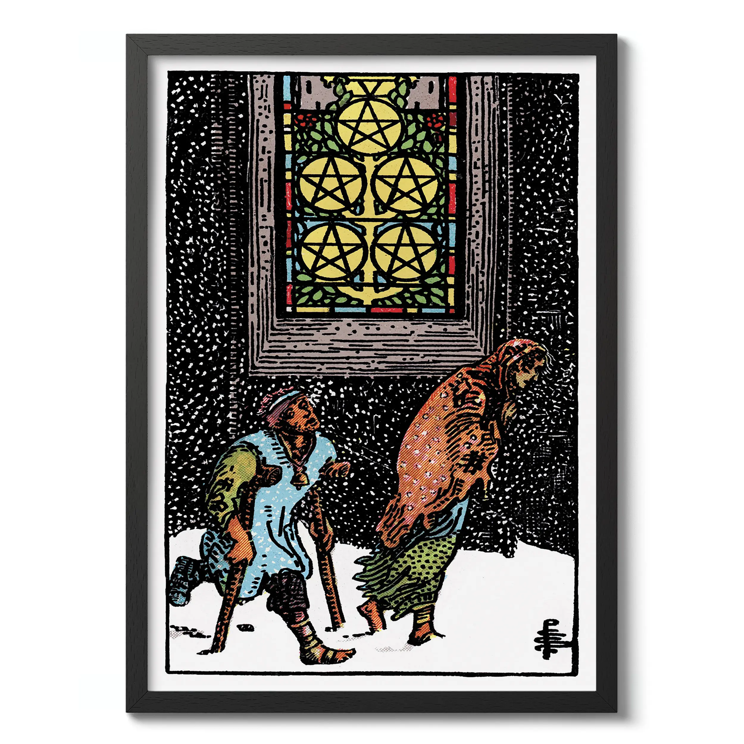 Five of Pentacles :Tarot Card