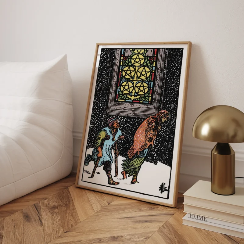 Five of Pentacles :Tarot Card
