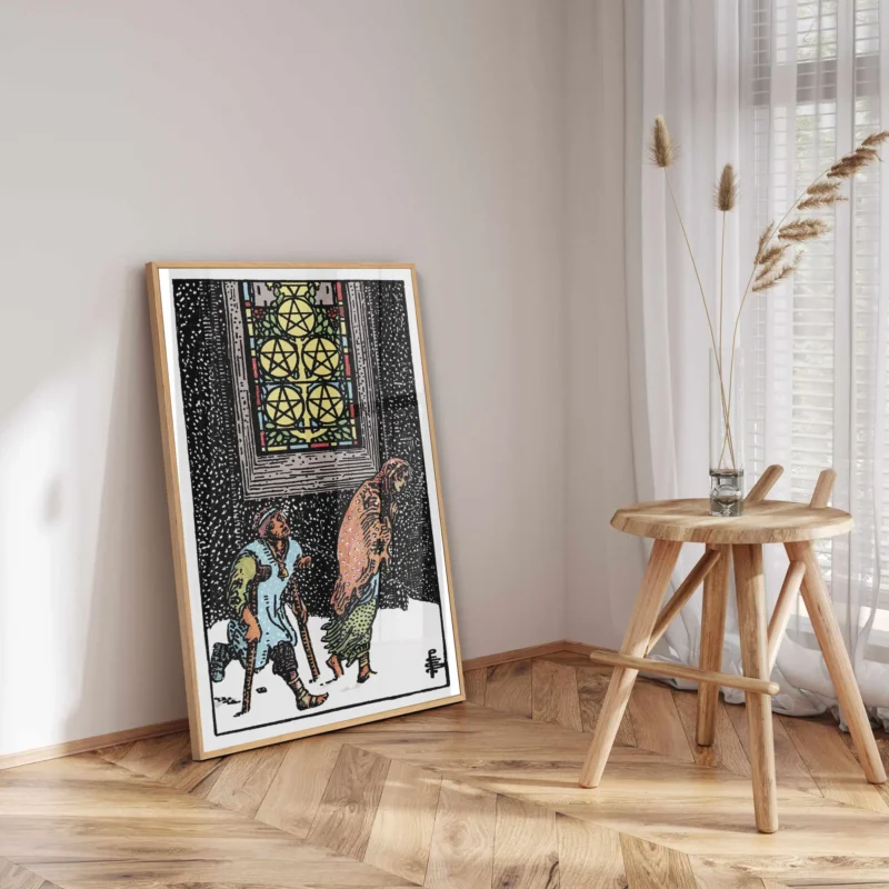 Five of Pentacles :Tarot Card