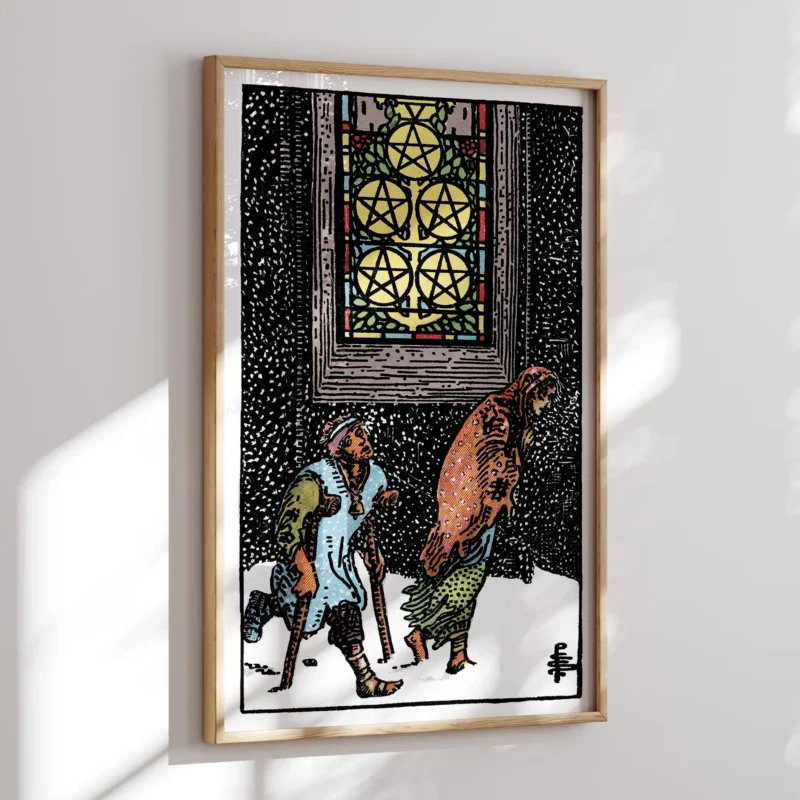 Five of Pentacles :Tarot Card