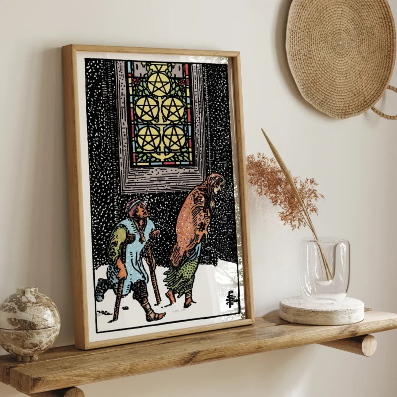 Five of Pentacles :Tarot Card