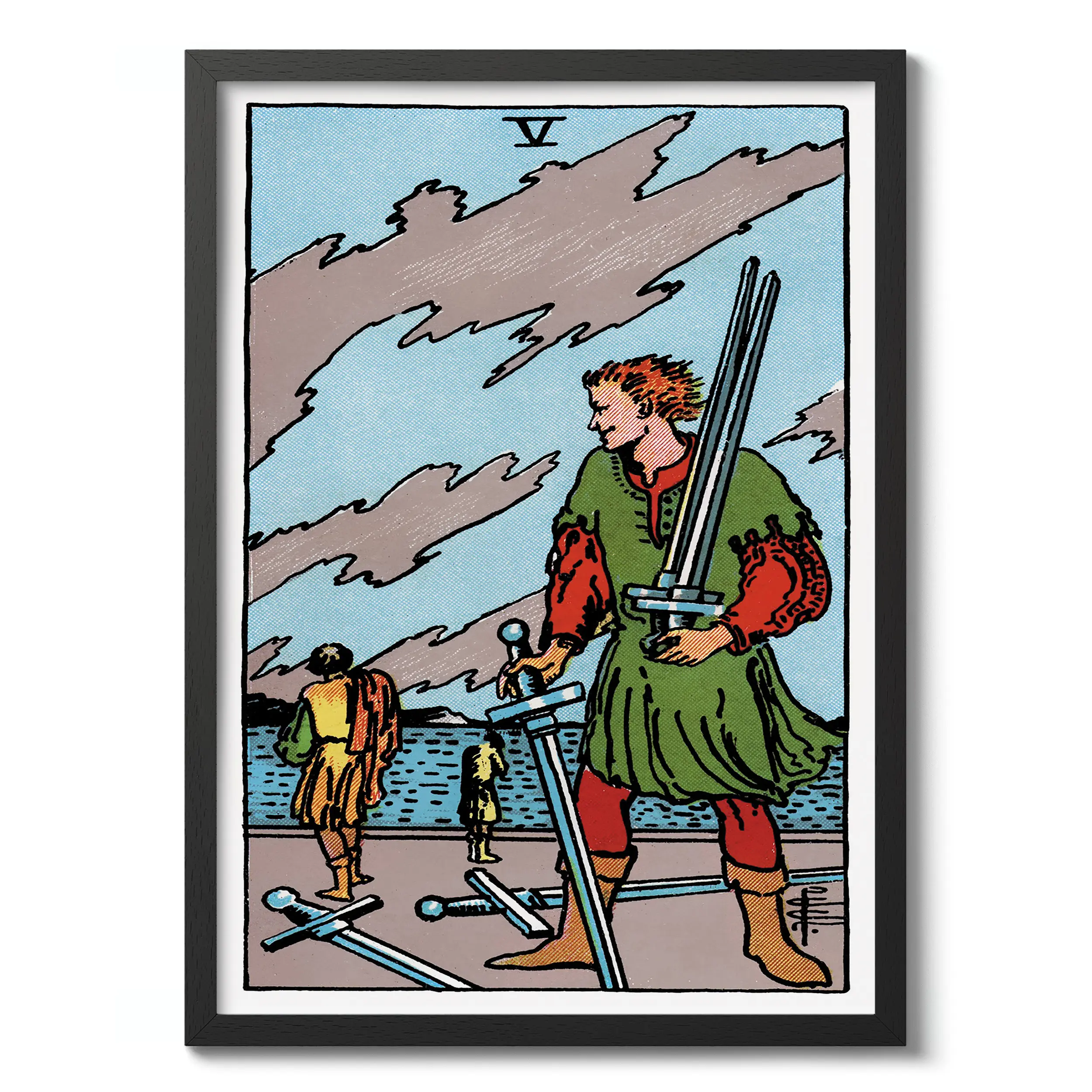 Five of Swords :Tarot Card